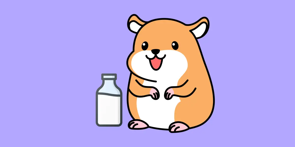 Can Hamsters Have Milk