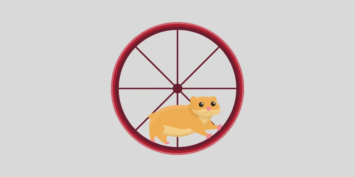 Why do Hamsters run on wheels?